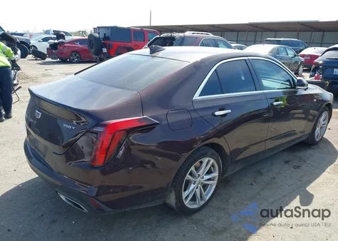 2020 Cadillac Ct4 Luxury z USA, uszkodzony, nr VIN 1G6DJ5RK5L0153660